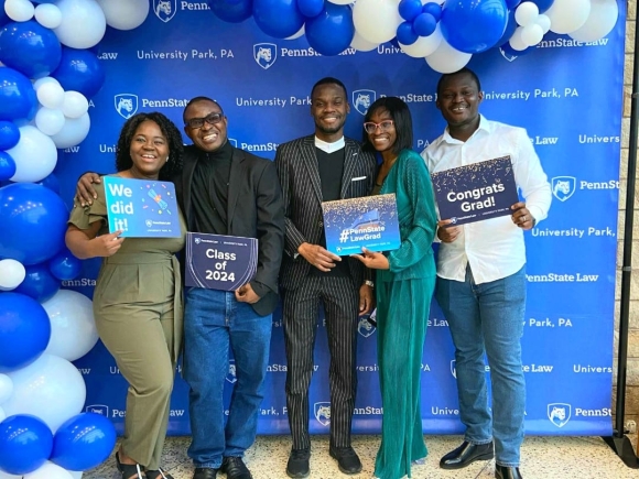 First batch of UCCLaw master students in Penn State Law partnership pass out