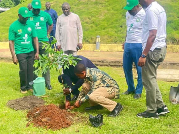 Green Ghana today: Lands Minister urges all to plant trees Samuel A. Jinapor — Minister of Lands and Natural Resources