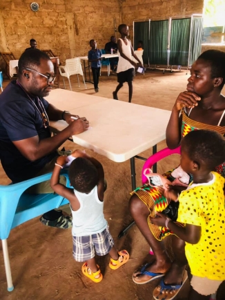 Rotary Club of Accra Ridge embarks on medical outreach in Kwahu
