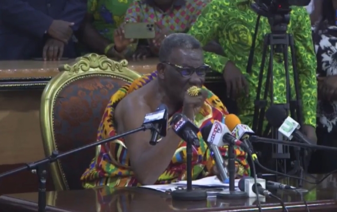We accord and hold you in "high esteem' - Ashanti Regional House of Chiefs to Bawumia [VIDEO]
