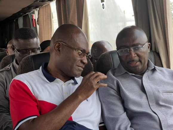 Ken Agyapong joins Bawumia's campaign in Kumasi