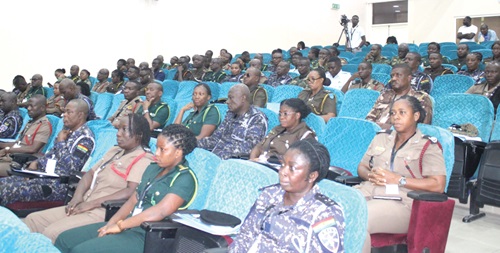 Participants in the Election Violence Security course