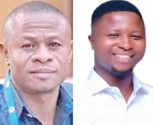 Adama Sulemana — MP and  NDC candidate, Tain,  Alexander Ababio — NPP candidate