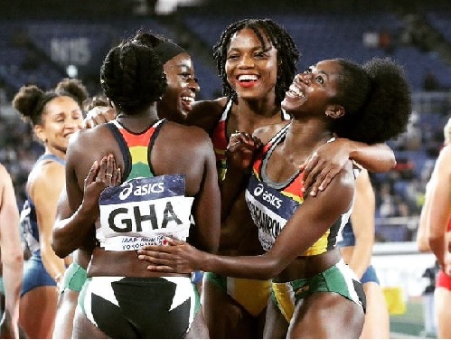 Ghana's sprinters through to semis on Day One 