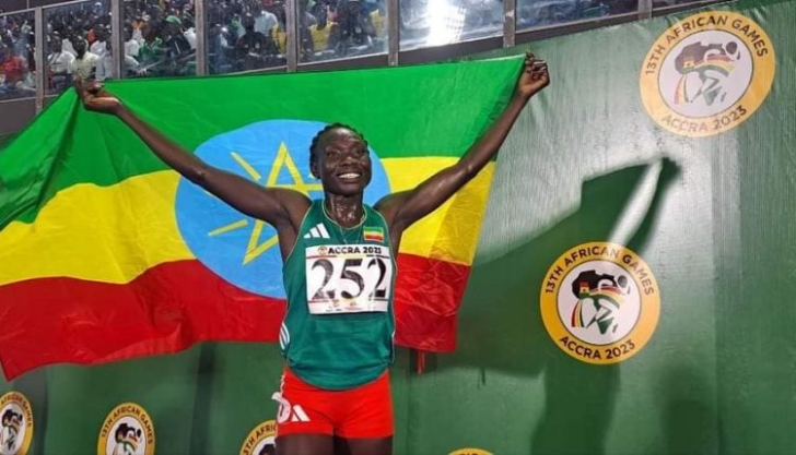 Ethiopia’s Belaynah claims first medal at Douala 2024