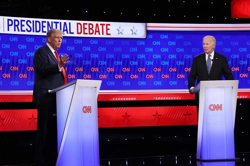 Stumbling debate performance worsens age fears for Biden