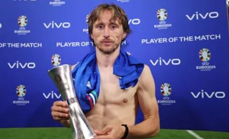 Luka Modric scored a goal that could have given his country the ticket to the next round of the Euro2024 but Italy got a late goal of their own to tie Luka Modric scored a goal that could have given his country the ticket to the next round of the Euro2024 but Italy got a late goal of their own to tie