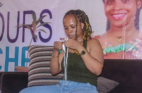 Nigerian lady sets new Guinness World Record in longest crocheting marathon Nigerian lady sets new Guinness World Record in longest crocheting marathon