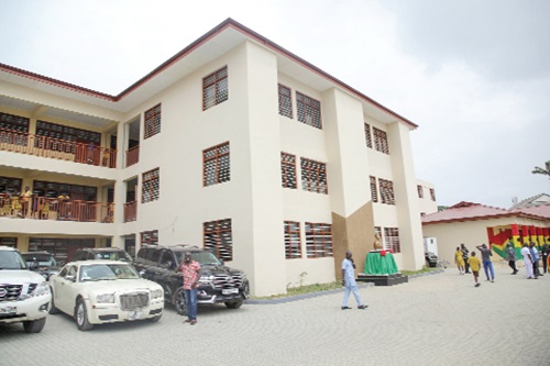 The renovated King Tackie Tawiah I Cluster of Schools. Pictures: CALEB VANDERPUYE