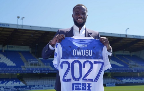 Elisha Owusu extends contract with Auxerre until 2027 Elisha Owusu extends contract with Auxerre until 2027
