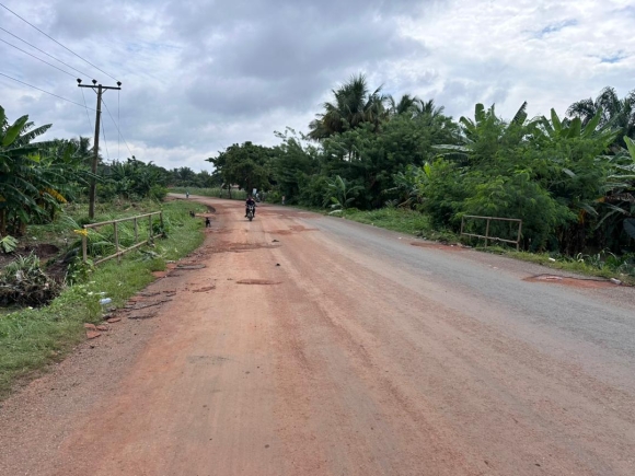 Juapong section of Ho-Accra road re-opened to traffic a day after floods took over
