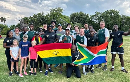 Ghana American Football Team trains with South African counterparts Ghana American Football Team trains with South African counterparts