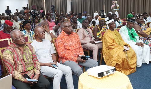 Some participants in the event