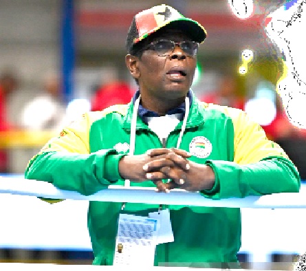 Kwasi Ofori Asare -- Head trainer of the Black Bombers Kwasi Ofori Asare -- Head trainer of the Black Bombers