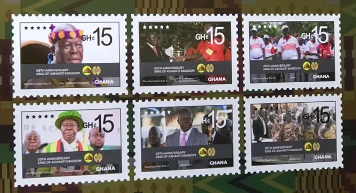 Ghana Post unveil commemorative Asantehene stamps