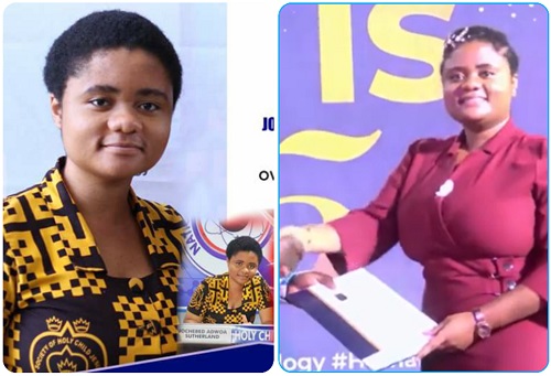 Dr Jochebed Adwoa Sutherland Jochebed Adwoa Sutherland: Former NSMQ star sweeps 12 awards at UG Vice-Chancellor's Ceremony