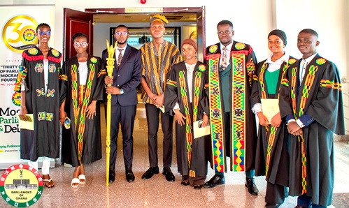 The “Speaker” and marshalls of the Youth and Student Parliament The “Speaker” and marshalls of the Youth and Student Parliament