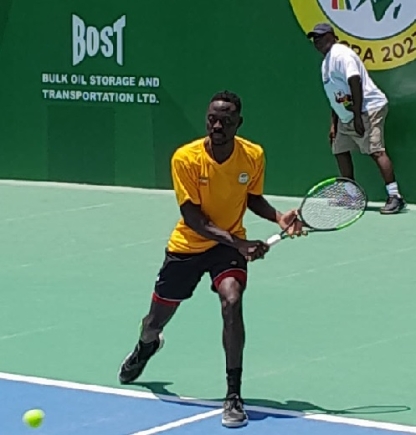 Tennis: Issac Nortey sets sight on medal for Ghana