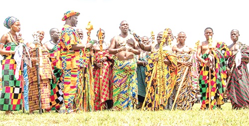 Libation ceremony at Agortime in the Volta Region Libation ceremony at Agortime in the Volta Region