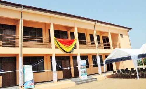 The new classroom block
