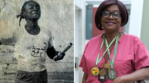 Once a top-class sprinter for Ghana, Rose Amankwaah is on the verge of retirement from her job in Britain's NHS Once a top-class sprinter for Ghana, Rose Amankwaah is on the verge of retirement from her job in Britain's NHS