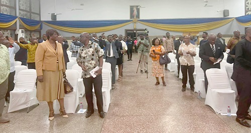 Participants in the event