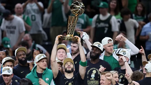 Boston Celtics beat Dallas Mavericks to win record 18th NBA title Boston Celtics beat Dallas Mavericks to win record 18th NBA title