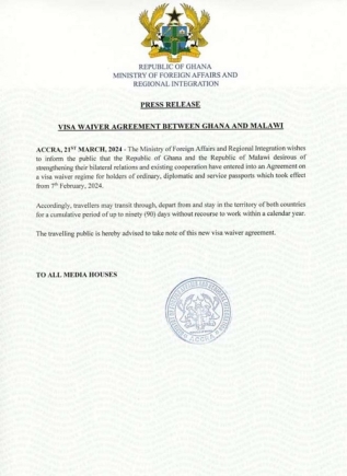 Statement by the Ministry of Foreign Affairs