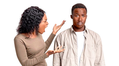 In some cases, a partner thinks his or her lover can never do anything right In some cases, a partner thinks his or her lover can never do anything right