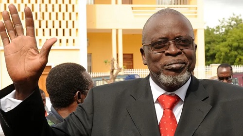Malam Bacai Sanha Jr was an economic adviser to his father Malam Bacai Sanha (pictured), when he served as president Malam Bacai Sanha Jr was an economic adviser to his father Malam Bacai Sanha (pictured), when he served as president