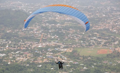 The Kwahu Easter Paragliding Festival has become an international aviation sport The Kwahu Easter Paragliding Festival has become an international aviation sport