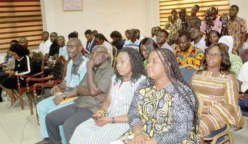 Participants in the ceremony.