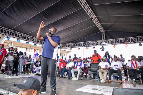 Dr Mahamudu Bawumia after the unity walk Dr Mahamudu Bawumia