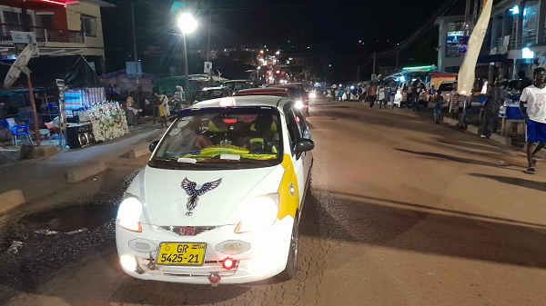 Traffic congestion affecting commercial drivers at Kwahu Traffic congestion affecting commercial drivers at Kwahu