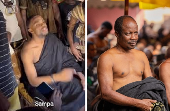 Nana Yaw Sammor Duah and Nana Samgba Gyafla II Nana Yaw Sammor Duah and Nana Samgba Gyafla II