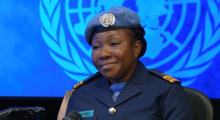 Squadron Leader Sharon Mwinsote Syme of Ghana named UN Military Gender Advocate of the Year Squadron Leader Sharon Mwinsote Syme of Ghana named UN Military Gender Advocate of the Year