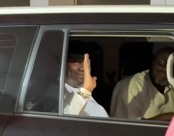 Ga Mantse discharged after Oti Highway crash, Mahama pays hospital visit