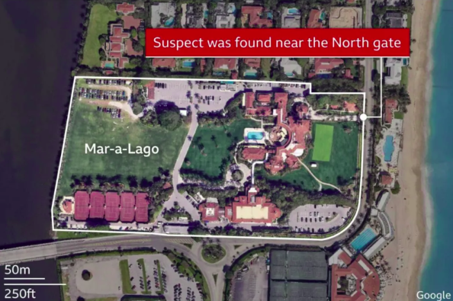 Armed man killed after entering secure perimeter of Trump's residence, Secret Service says