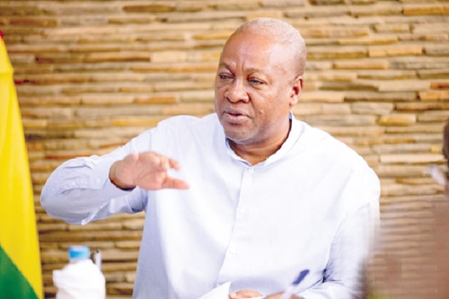 John Dramani Mahama — Flag bearer, NDC