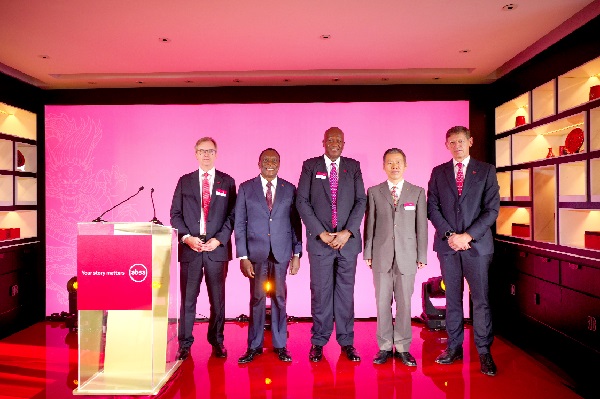 • Executives of the bank after the opening Absa Bank Group extends footprints to China