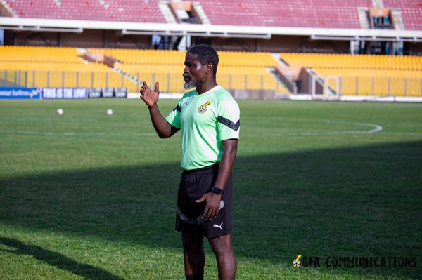 Laryea Kingston--Black Starlets coach Laryea Kingston--Black Starlets coach