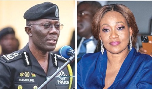 Dr George Akuffo Dampare — Inspector General of Police, Jean Mensa — EC Chairperson 