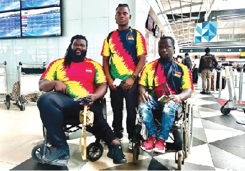 Members of the Para Powerlifting team relieved from the sponsorship Members of the Para Powerlifting team relieved from the sponsorship