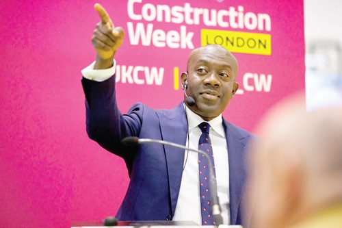 Kojo Oppong Nkrumah — Minister of Works and Housing