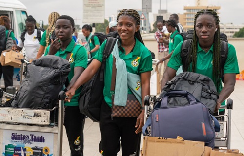 Ghana's Black Princesses depart for Colombia ahead of FIFA U-20 Women’s World Cup Ghana's Black Princesses depart for Colombia ahead of FIFA U-20 Women’s World Cup