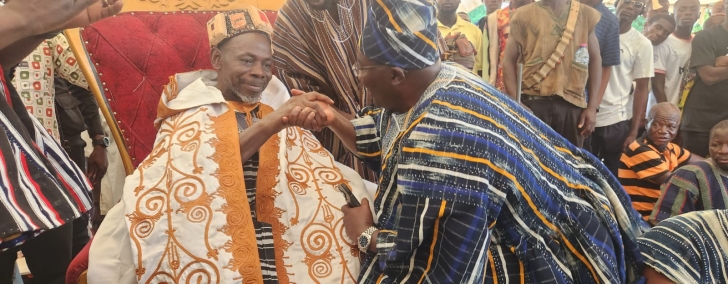 Yagbonwura honours Bawumia again for support and contributions to Gonjaland Yagbonwura honours Bawumia again for support and contributions to Gonjaland