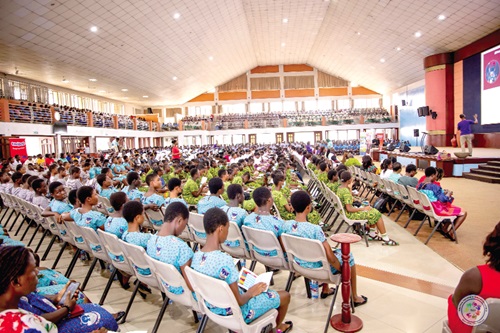  Girls at the Calvary Charismatic Centre