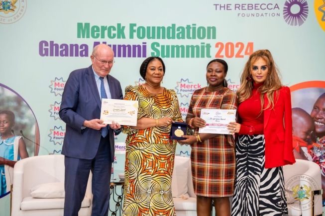 FJ-WoRDA's Georgina Appiah grabs Merck Foundation award FJ-WoRDA's Georgina Appiah grabs Merck Foundation award