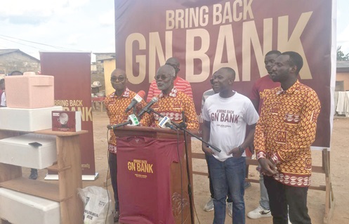 Dr Paa Kwesi Nduom addressing some traders in the Western Region Dr Paa Kwesi Nduom addressing some traders in the Western Region
