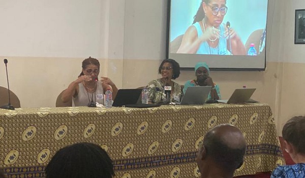 From Left: Prof. Akosua Adomako Ampofo, UG; Prof. Clementina Baptista de Jesus Furtada of the University of Cape Verde, and Fatoumata Keita, University for Arts and Human Sciences of Bamako From Left: Prof. Akosua Adomako Ampofo, UG; Prof. Clementina Baptista de Jesus Furtada of the University of Cape Verde, and Fatoumata Keita, University for Arts and Human Sciences of Bamako